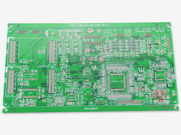雙層綠油pcb電路板廠家 雙面綠油線路板